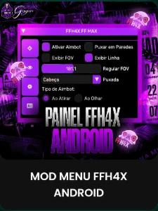 PAINEL FFH4X ANDROID - Free Fire