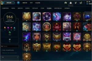 CONTA NVL433 TODOS OS CHAMPS 176SKINS - League of Legends LOL