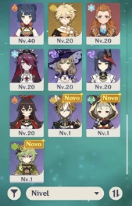 AR 47 2 Arcontes + 2 armas T5 - Genshin Impact
