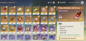 AR 47 2 Arcontes + 2 armas T5 - Genshin Impact