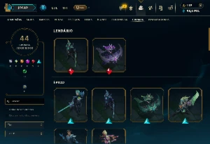 Conta Riven 2012 do Mundial de 2012 - League of Legends LOL