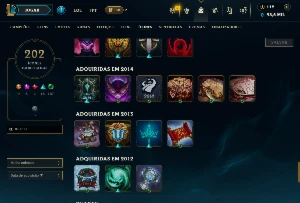 Conta Riven 2012 do Mundial de 2012 - League of Legends LOL