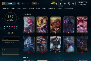 Conta Riven 2012 do Mundial de 2012 - League of Legends LOL