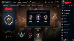 Conta de lol - League of Legends