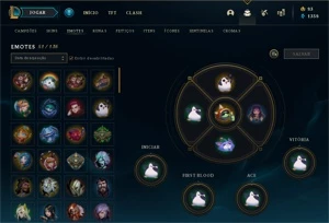Conta platina 1 mmr buffado - League of Legends LOL