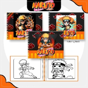 Arquivo Digital Livro de colorir Naruto – PDF - eBooks