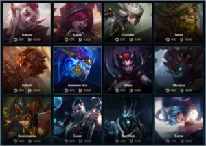 Conta League of legends com muitas skin prata 4 LOL