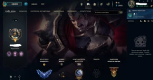 Conta Diamante 2 MMR Mestre - League of Legends LOL