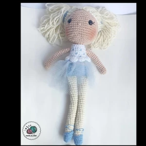 boneca balairina amigurumi (personalizados) - Artesanato e Personalizados