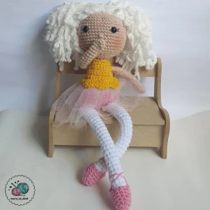 boneca balairina amigurumi (personalizados) - Artesanato e Personalizados