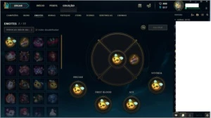 Conta Lv 10 + 400RP + Skin - League of Legends LOL