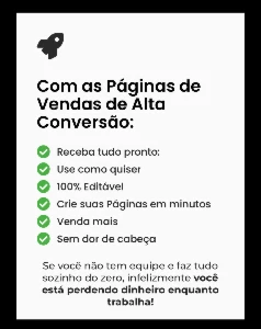 +1.000 Páginas de vendas de Alta conversão!
