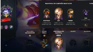 Conta Lol 100% Segura Full Acesso | 126 Skins | Nvl 338 | - League of Legends