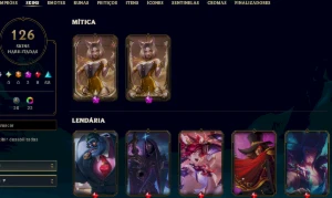 Conta Lol 100% Segura Full Acesso | 126 Skins | Nvl 338 | - League of Legends