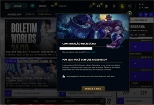 Conta ouro 4 com 22 Champs e 2 Skins + 2 Espolios - League of Legends LOL