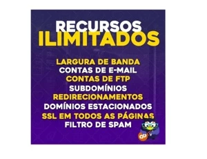 60gb Ssd Hospedagem De Site Cpanel Tráfego Ilimitado - Outros