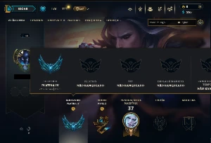 Conta Lol Platina - League of Legends