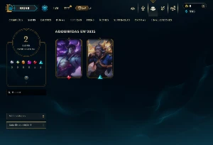 Conta Lol Platina - League of Legends