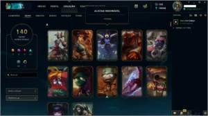 Vendo Conta Platina 4 / Honra 4 / Com 142 Skins - League of Legends LOL