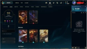 Conta lvl 25 - League of Legends LOL