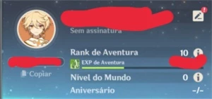 CONTA AR10 - Nahida, Mona C1 e Sinfonia dos Indolentes 4* - Genshin Impact