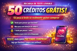 50 Créditos Lovable Grátis para Validar Antes de Comprar - Assinaturas e Premium
