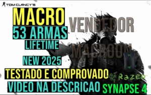 Macro Tom Clancy's Rainbow Six - (Vitalicio) Mouses Razer - Steam