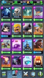 CONTA CLASH ROYALE COM EMAIL: lvl 10 - Arena 9 - 600 gemas