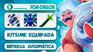 🦊 Blox Fruit > Kitsune Equipada Ingerida + God Human - Roblox