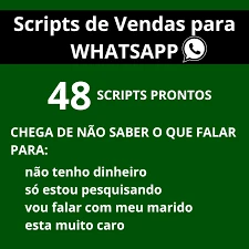 48 script de vendas prontos para o  [conteúdo removido] App - Outros