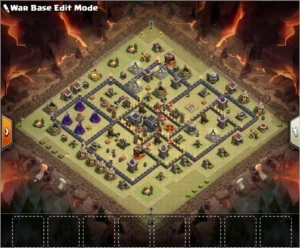CLASH OF CLANS CV 9  Semi Full