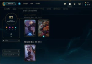 Conta Challenger Flex com Rammus Rei e Riven S2 - League of Legends LOL