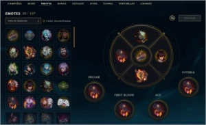 Conta Platina 4 - League of Legends LOL