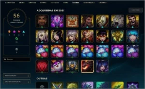 Conta Platina 4 - League of Legends LOL