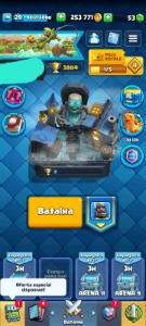 Conta de clash royale com 3804