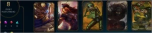 Conta 20 campeões 5 skins com skins vitoriosas unranked - League of Legends LOL