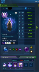 Conta Ladmo/Omegamon - 5 Rank U - Digimon Masters Online