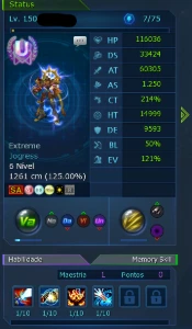 Conta Ladmo/Omegamon - 5 Rank U - Digimon Masters Online