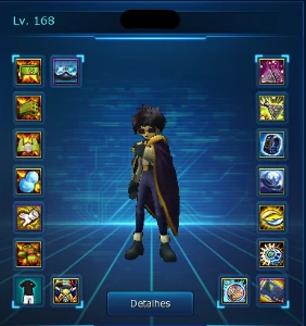 Conta Ladmo/Omegamon - 5 Rank U - Digimon Masters Online