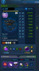 Conta Ladmo/Omegamon - 5 Rank U - Digimon Masters Online