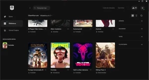 Conta fortnite e com alguns jogos