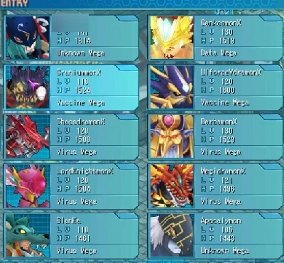 Conta Dro Endgame - Digimon Masters Online DMO