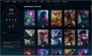 Vendo conta League of Legends LOL