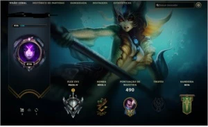 Vendo conta League of Legends LOL