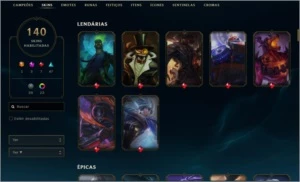 conta platina lol - League of Legends