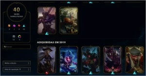 CONTA PLATINA 4 - League of Legends LOL