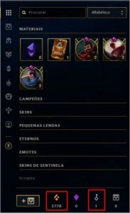 CONTA PLATINA 4 - League of Legends LOL