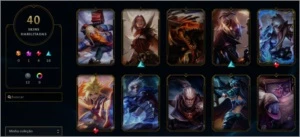 CONTA PLATINA 4 - League of Legends LOL