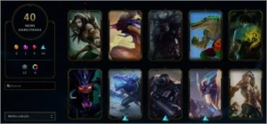 CONTA PLATINA 4 - League of Legends LOL