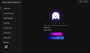 bot ghost AIO viewes e afiliado twitch - Others